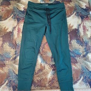 Women's  Green Walk POP Leggings Size Large W/ Drawstring Zippered Pocket